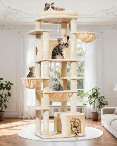 Taoqimiao cat tree 183cm - taoqimiao,