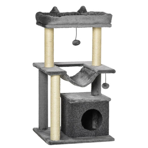 Pawhut cat tree 90cm - pawhut,