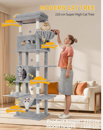 210cm extra large cat - 210cm, tower