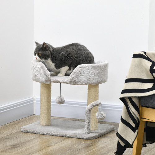 Modern cat tree tower with - cat,