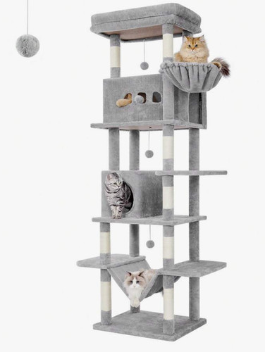 210cm extra large cat tower - large,