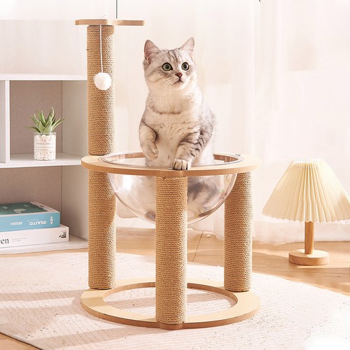 Tall 63cm cat tree tower - cat,