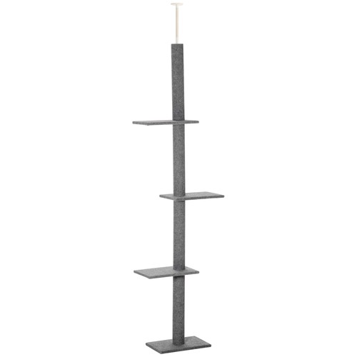 Pawhut 260cm floor ceiling - pawhut,
