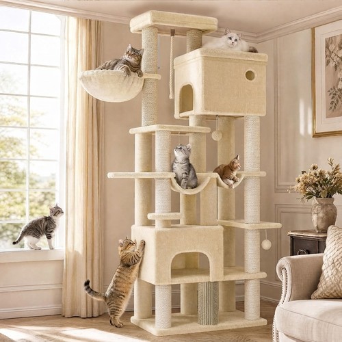 Elegant 185 large cat tree - elegant,