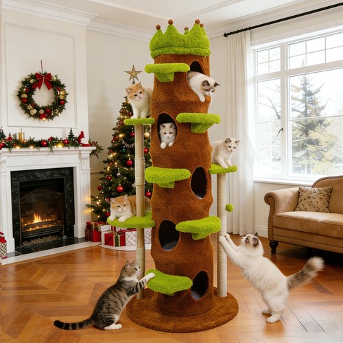 Jumbo large cat - jumbo, tree