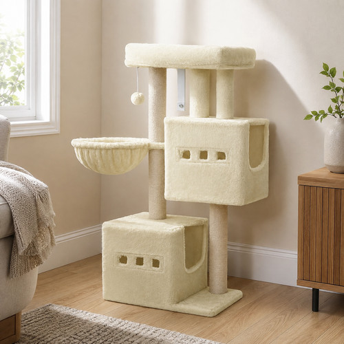 Cat tree tower sisal - cat,