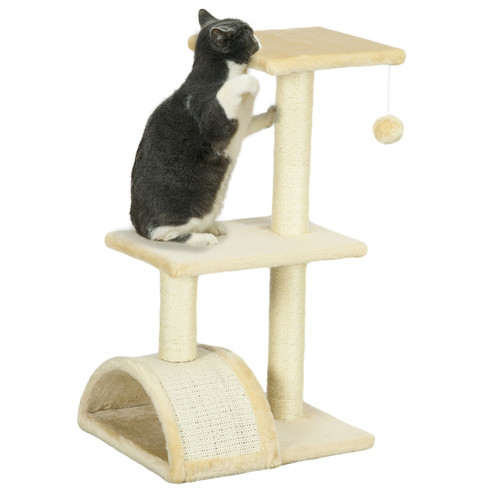 Pawhut 72cm cat tree - cat,