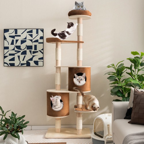 190cm modern cat tree - modern,