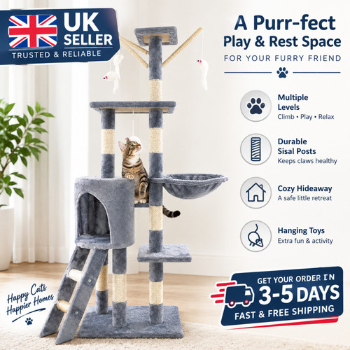 140cm cat tree tower - tree,