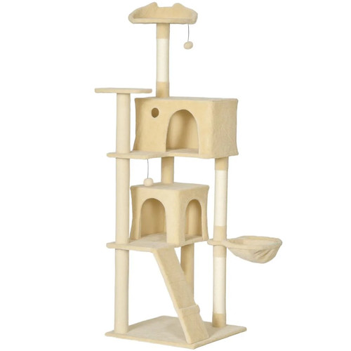 Pawhut 180cm large cat tree - 180cm,