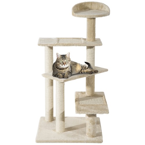 Pawhut 100cm cat tree indoor - pawhut,