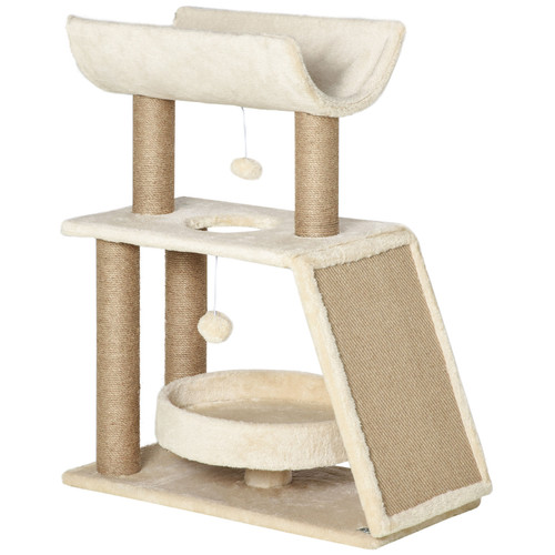 Pawhut cat tree kitten tower - pawhut,