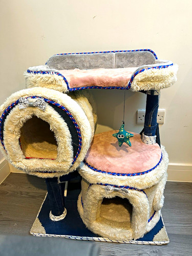 Cat condo tree with platforms - cat,