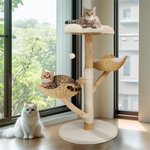 Cat tree climbing tower - cat,