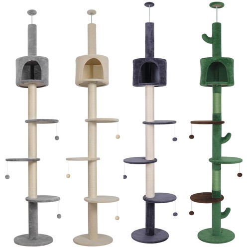 Floor ceiling cat tree - to,
