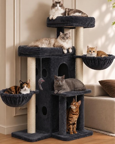 Cat tree with reinforced - ,