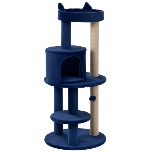 Pawhut tiers 104cm cat - cat, tree