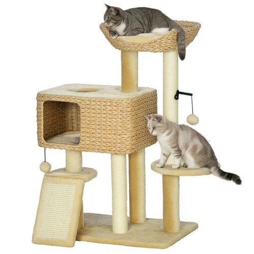 Pawhut multi level cat - multi-level,