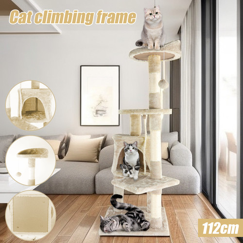Tall cat tree tower - tree, scratching