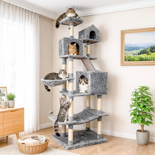 206cm cat tree - tower, large