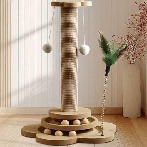 Large cat tree scratching post - large,