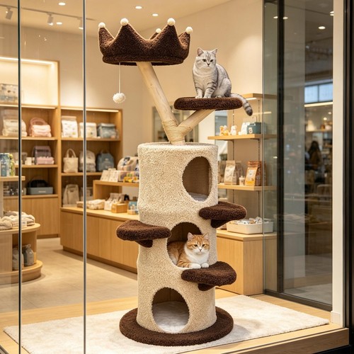 160cm tall multi - multi-level, wooden