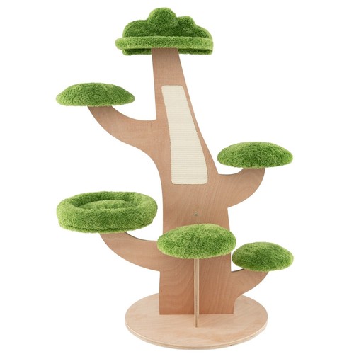 128 pine shape cat tree - pine,