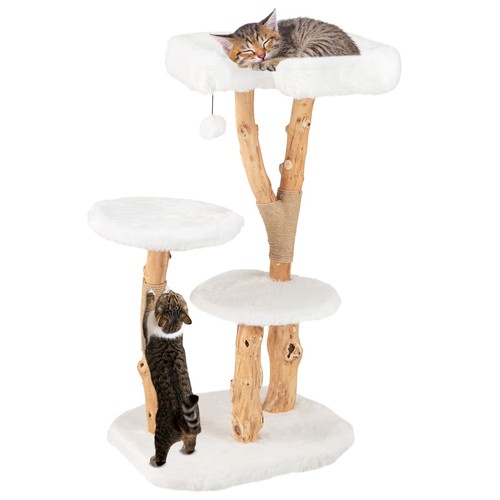 Wooden cat tree multi layer - multi,